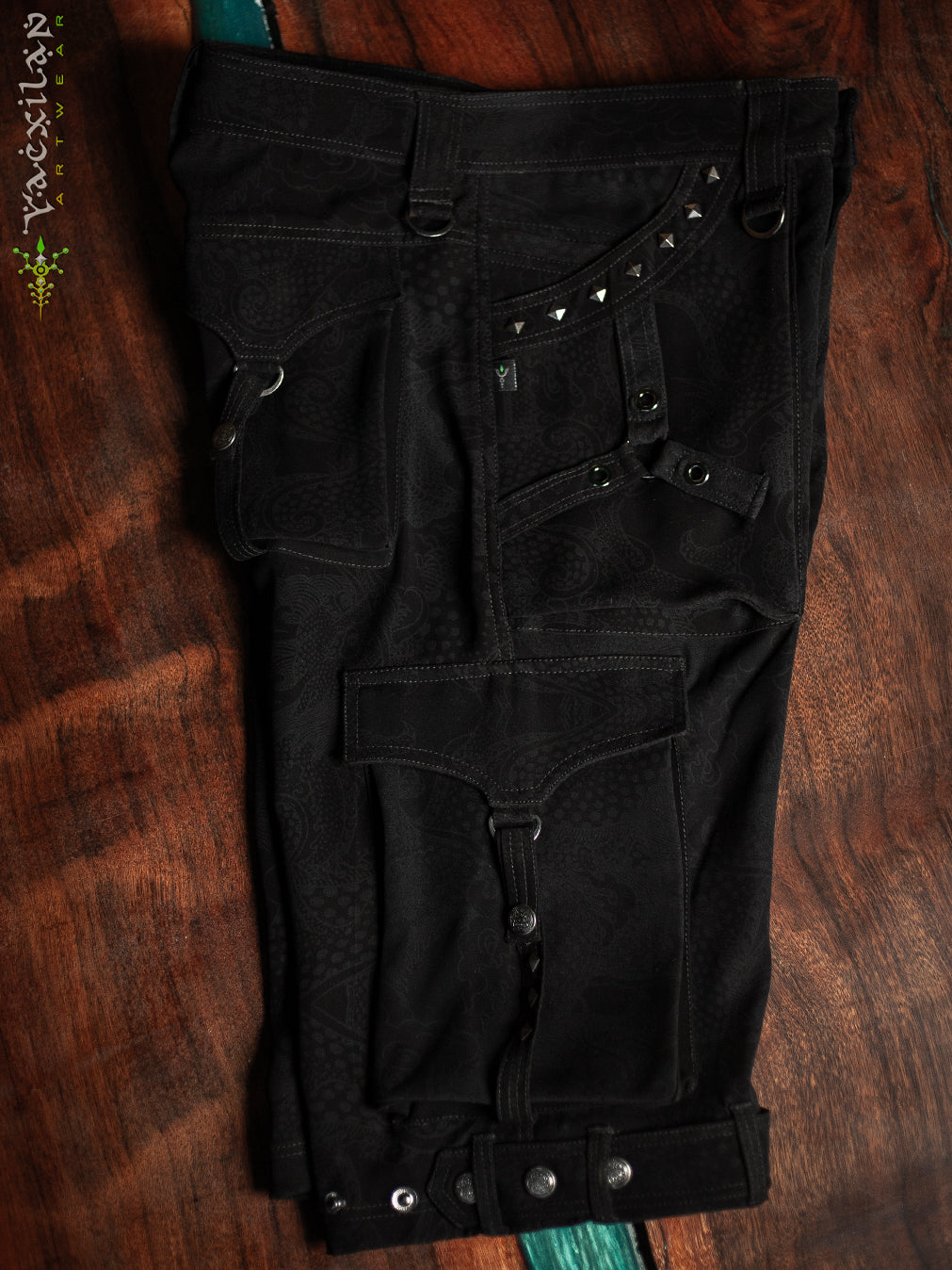 Corsaire Men / Punk Baggy Pockets Super Black Indonesian - DRAGONS